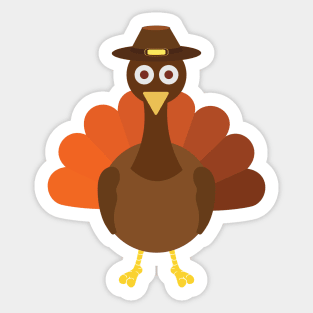 Turkey - Cute Turkey Sticker